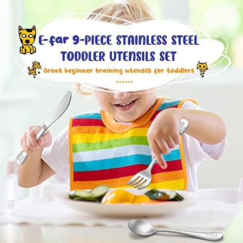 E-far Toddler Utensils Set