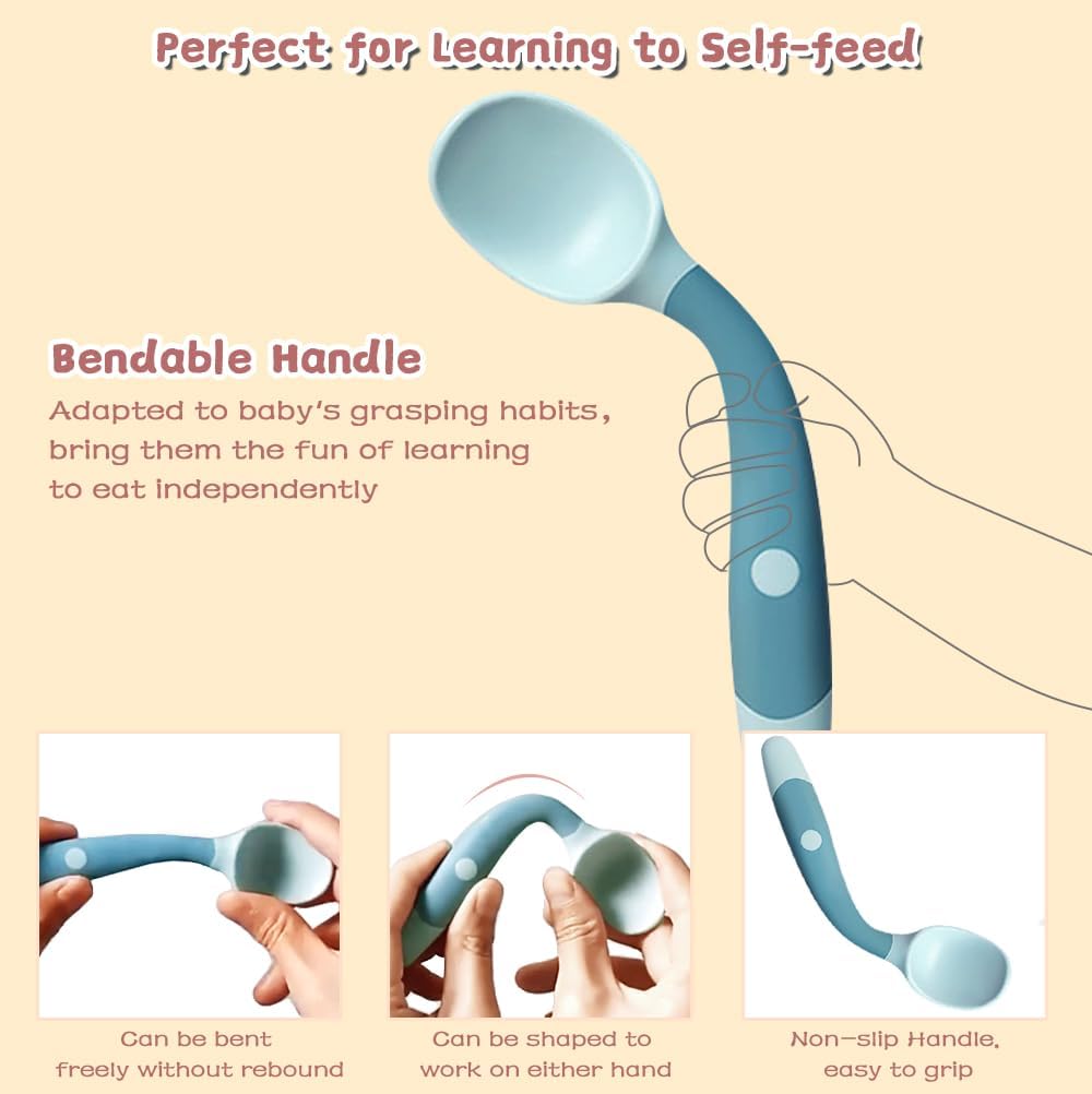Bendable Toddler Utensils Set
