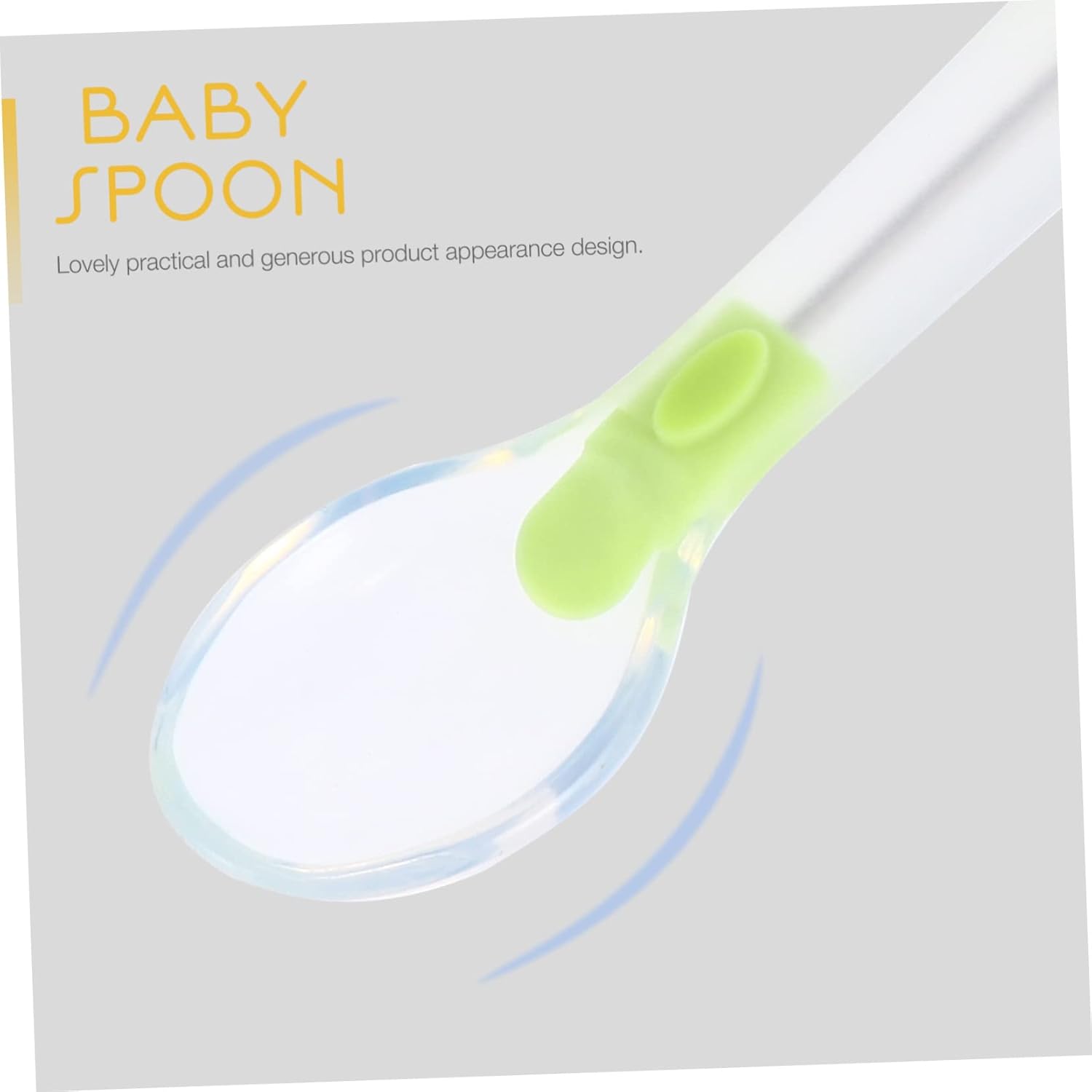 3-Piece Silicone Training Spoons for Kids