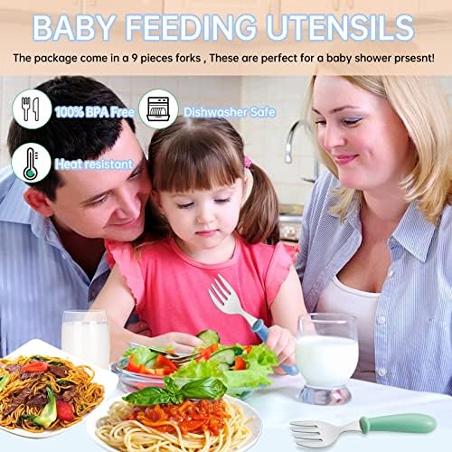 12-Piece Stainless Steel Toddler Flatware Set Self-Feeding BPA-Free