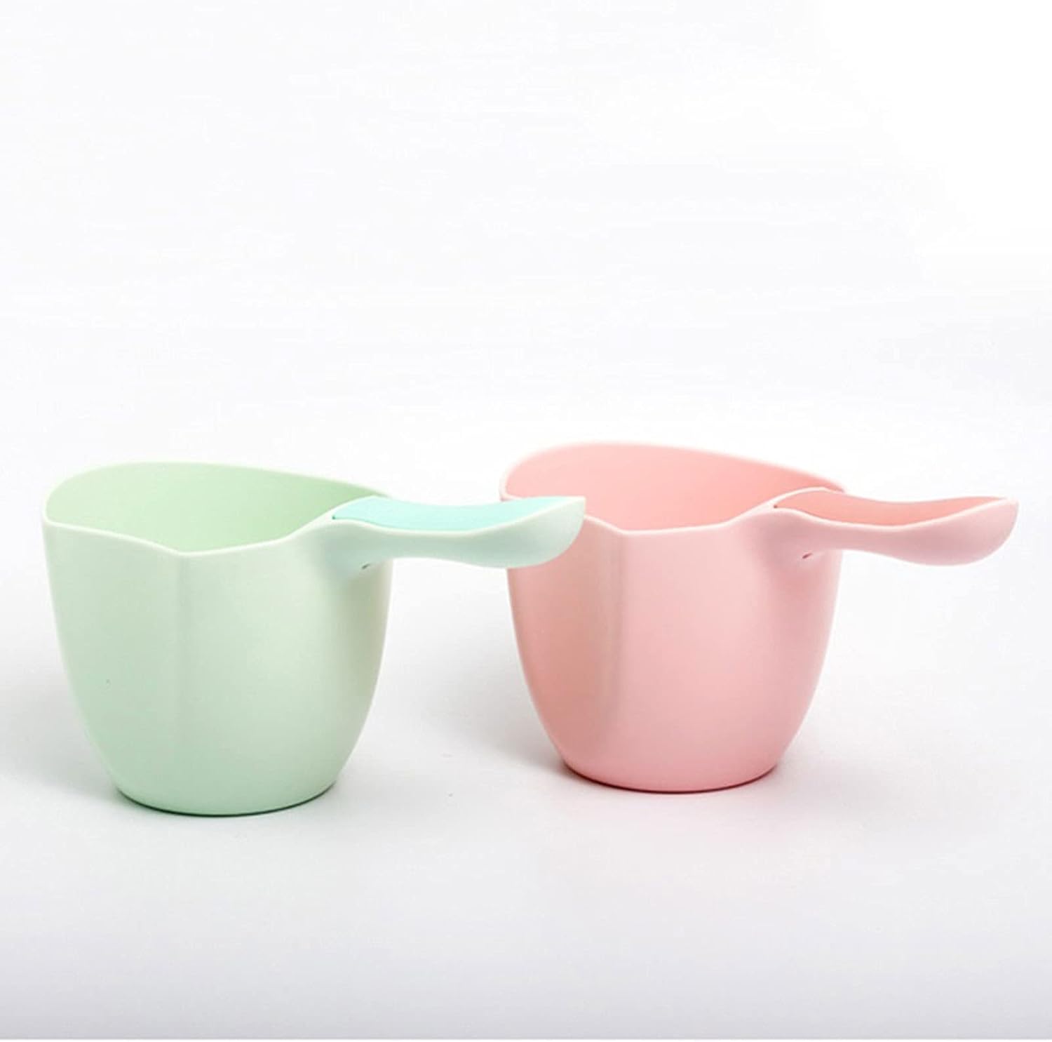 Pink Plastic Bath Scoop Mini Cup Shampoo Spoon