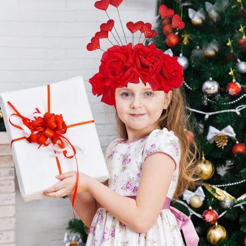 Heart Flower Headband Candle for Coordination