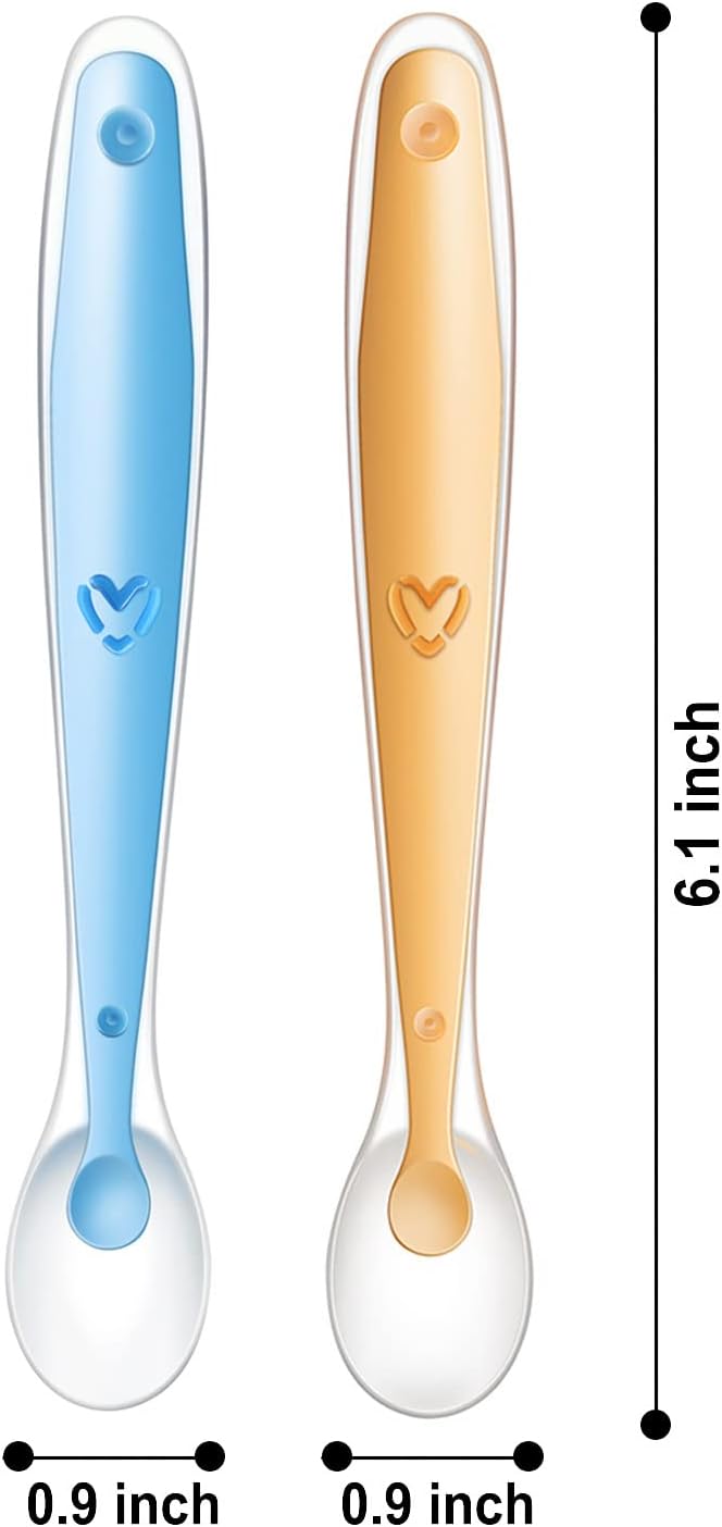 PandaEar 2-Piece Baby Spoon Set