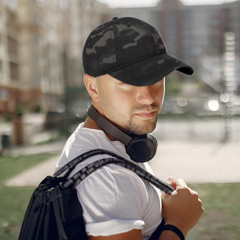 Premium Adjustable Baseball Caps for Men Women - Durable Comfortable
