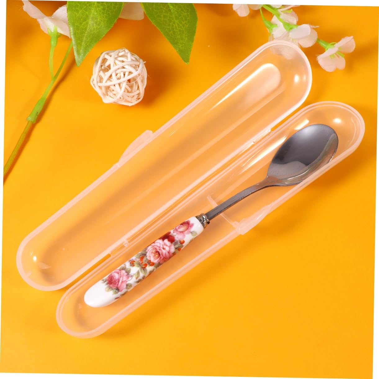 Sturdy Silicone Baby Spoon Case