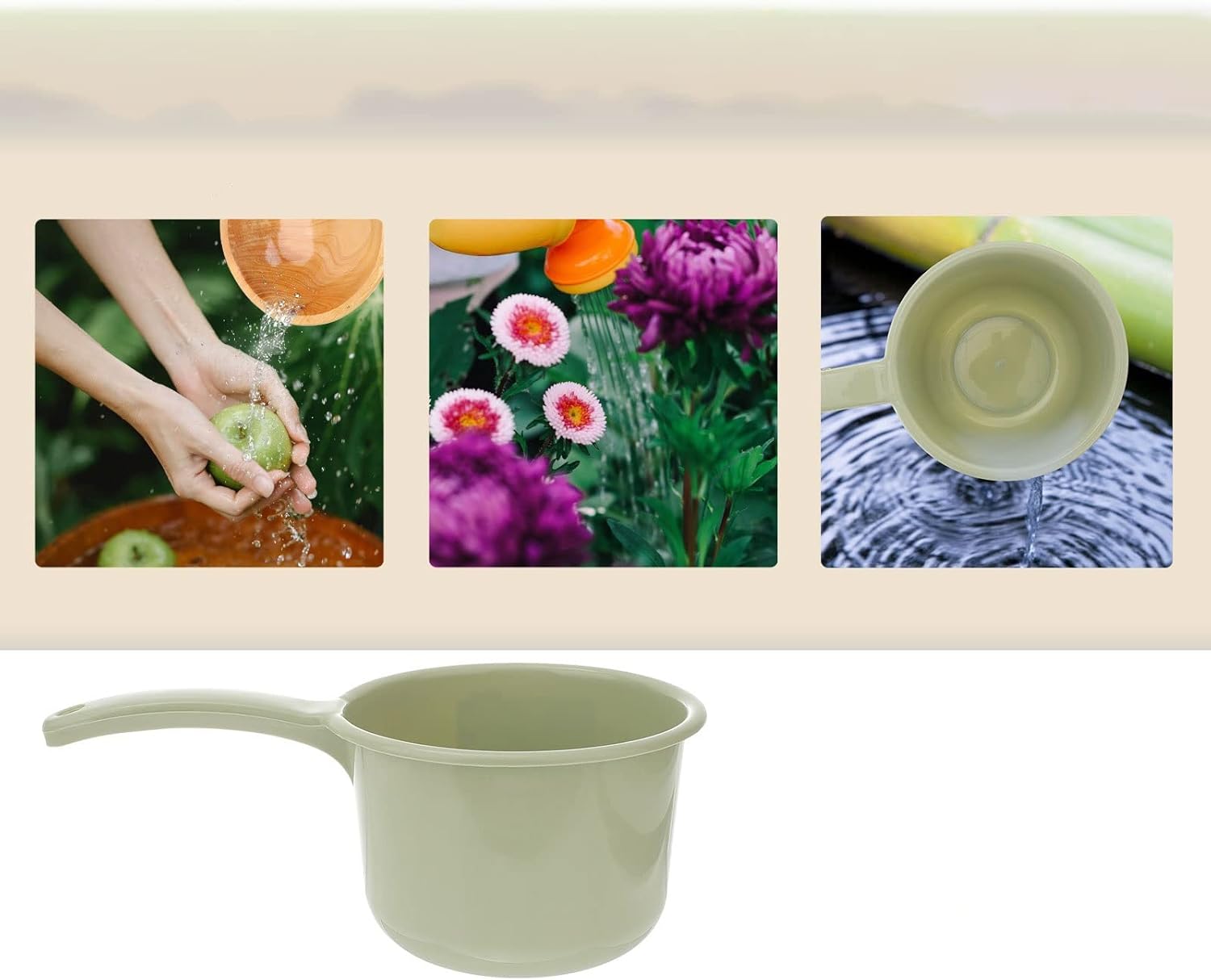 Large Water Scoop for Kitchen and Bathroom Use