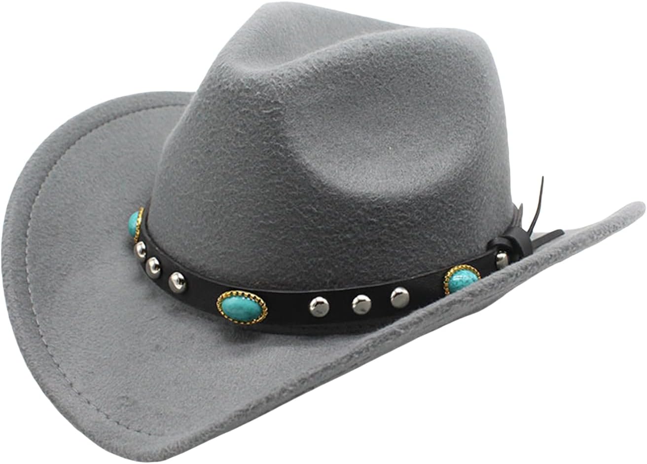 Vintage Emerald Tweed Cowgirl Hat