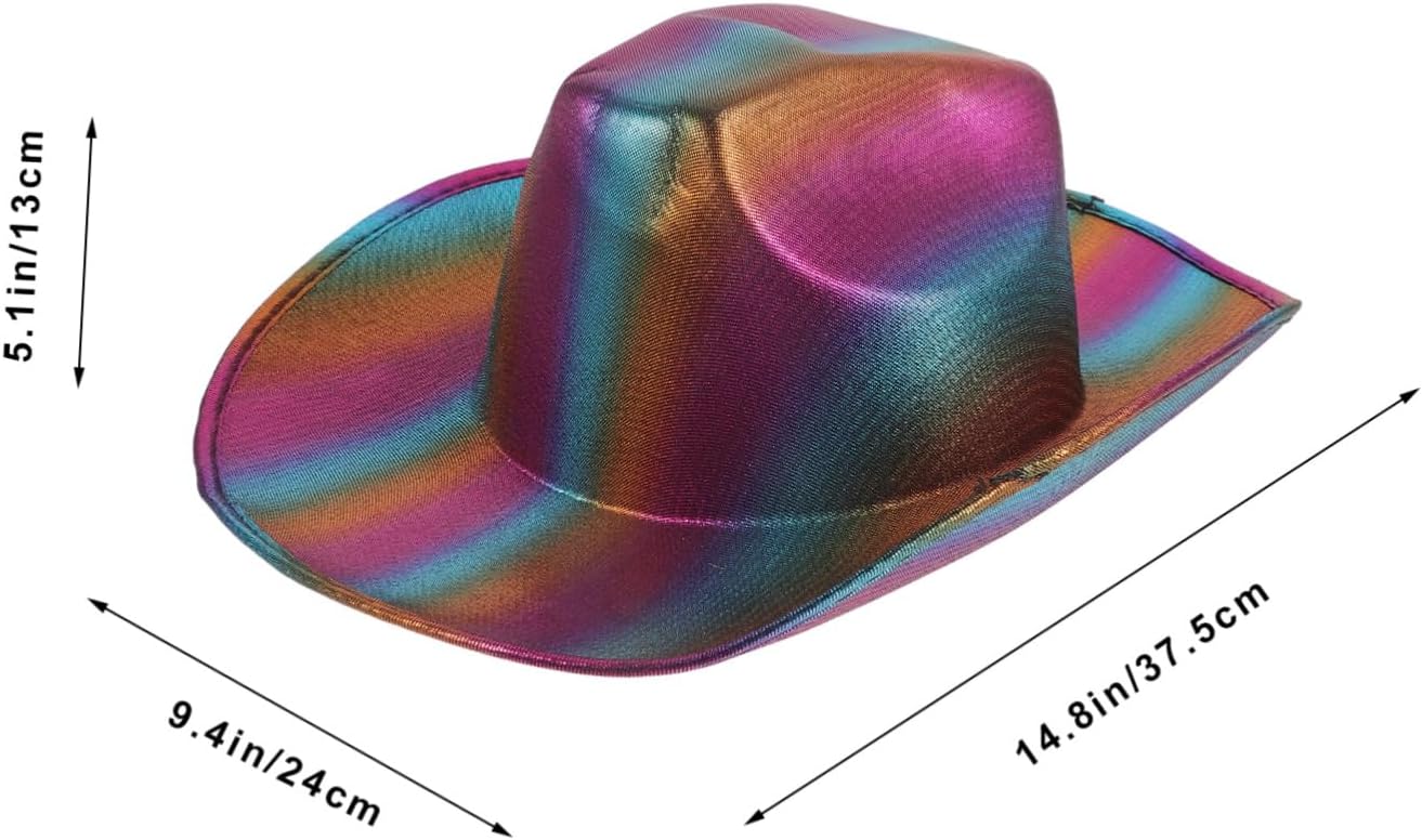 Bright Sparkling LED Cowboy Hat