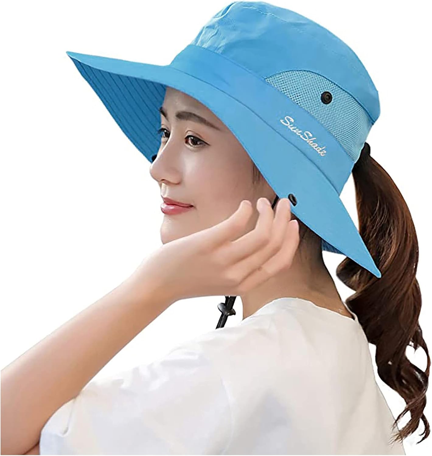 Packable UV-Protecting Fedora Hat for Women