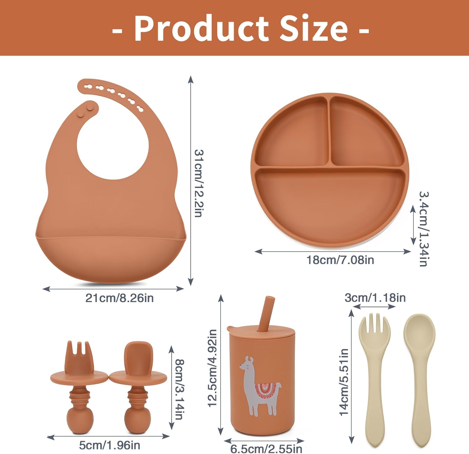 Cutie Baby Silicone Feeder Set
