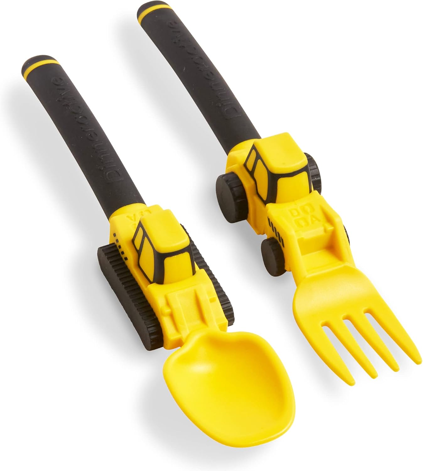 Construction-Themed Toddler Utensil Set
