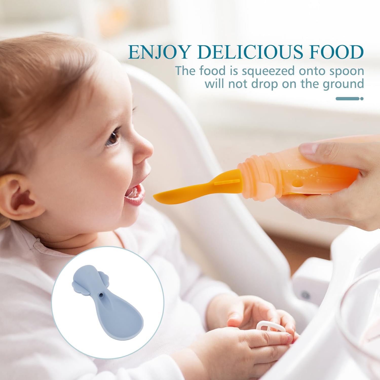Perfect Baby Spoon Safety Gift Set for Anytime Meals