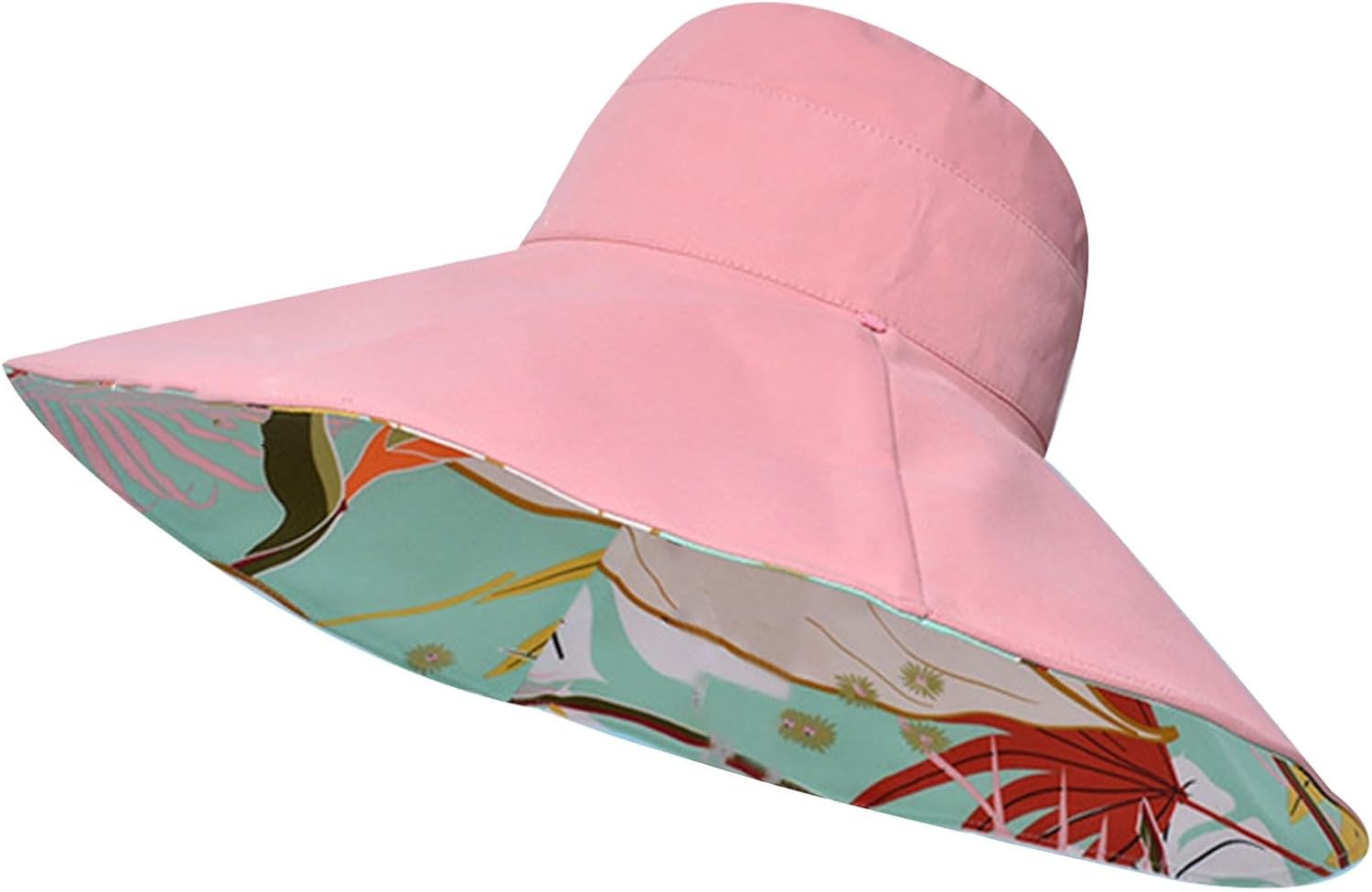 Stylish Womens Bucket Hat with Extra Brim for Sun Protection Fashion