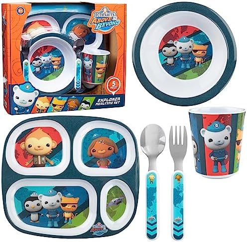 Octonauts Kids Explorer Mealtime Flatware Set