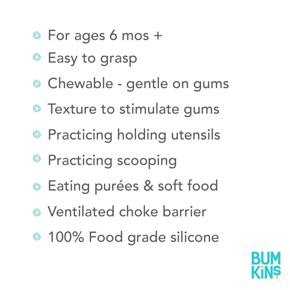 Bumkins Disney Baby Utensils SetPerfect for Baby Led Weaning