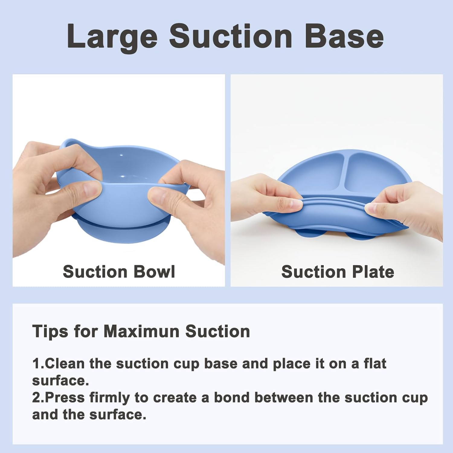 milender Silicone Baby Feeding Set