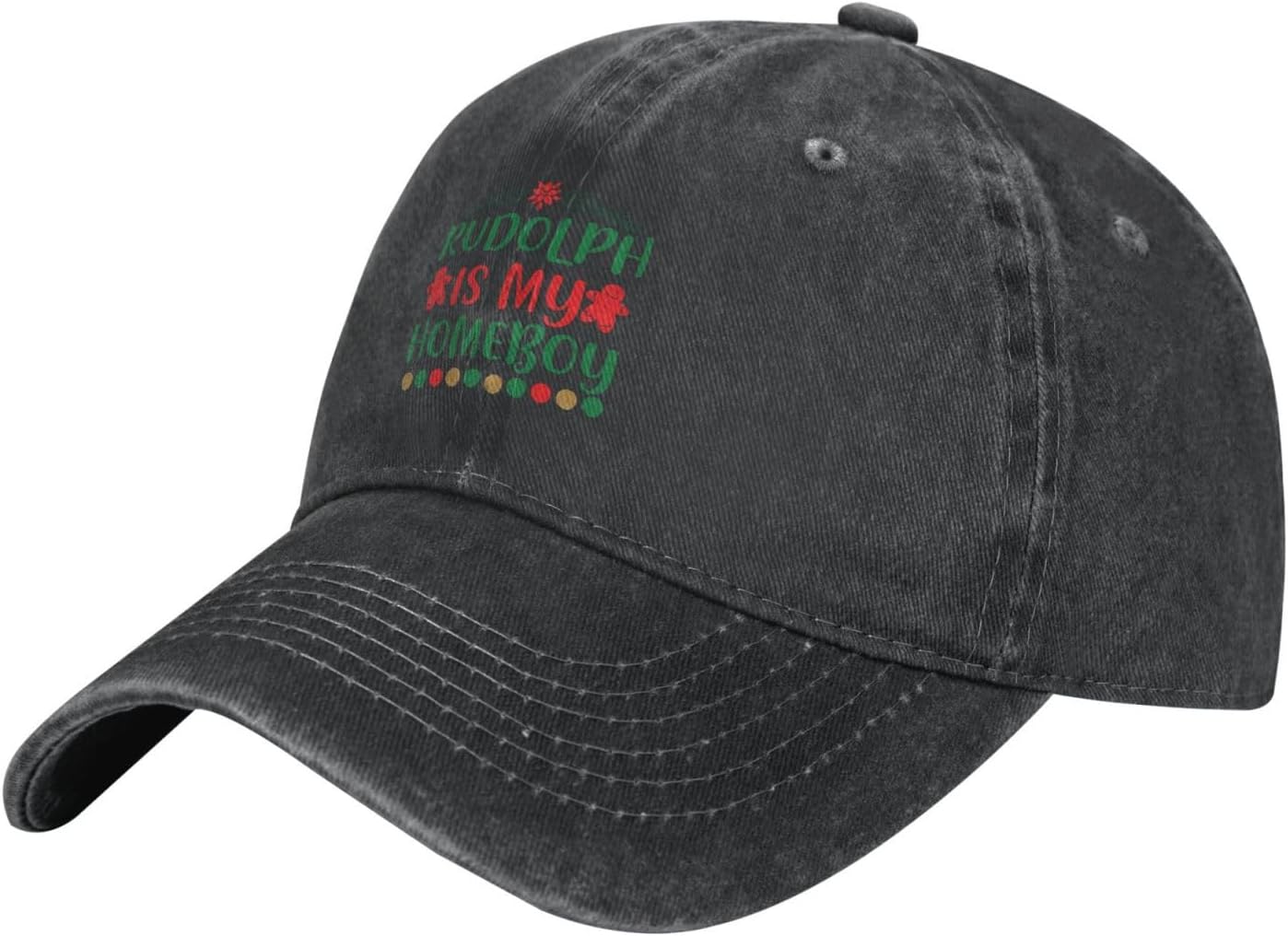 FUNIAN Cowboy Hat Adjustable Black