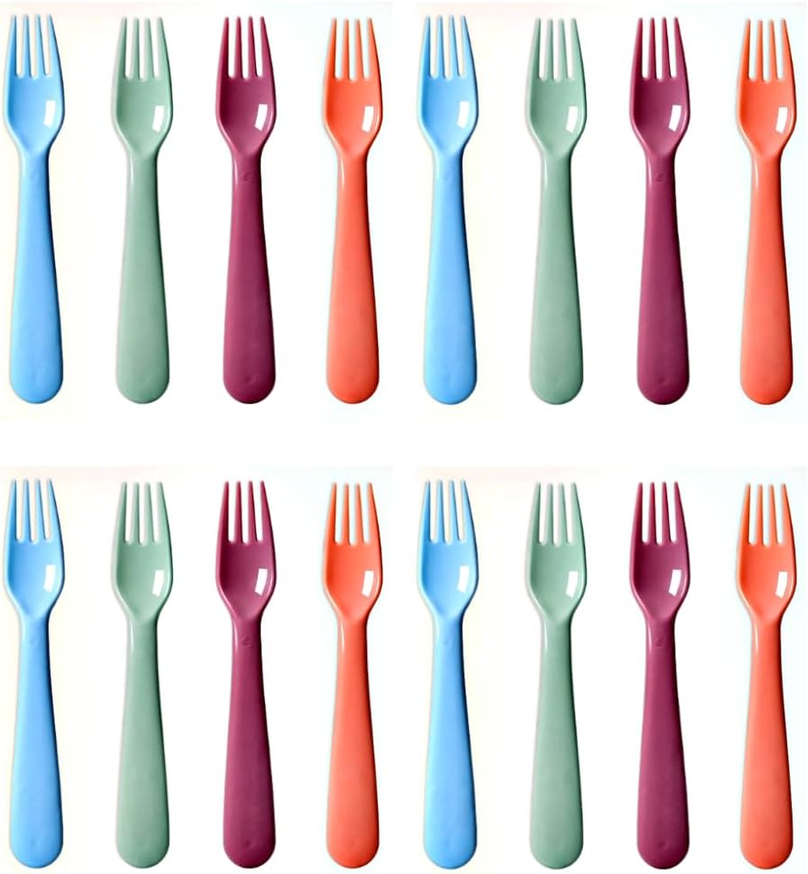 16Pcs Kids Plastic Forks april sc czyli D aftermarket spa