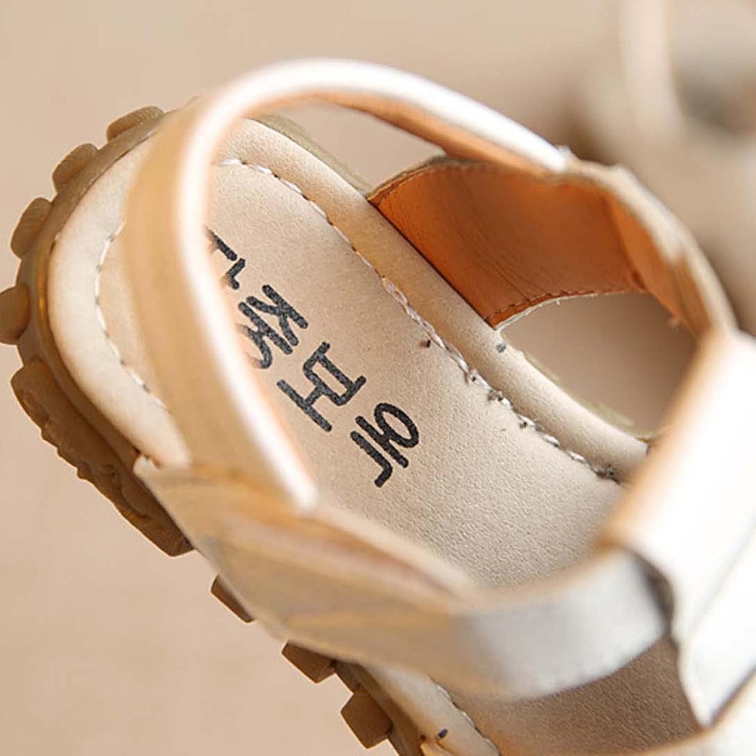 Stylish Beach Sandals for Kids Toe Crash Roman Flat Design