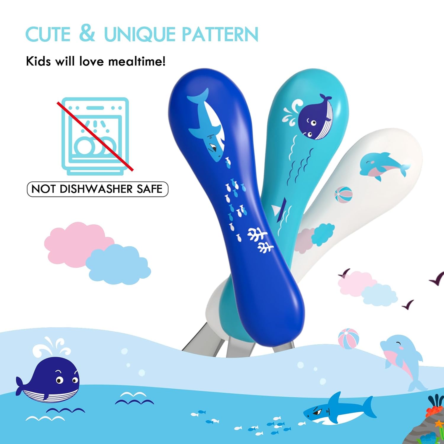 Lehoo Castle Toddler Utensils Set 6pcs
