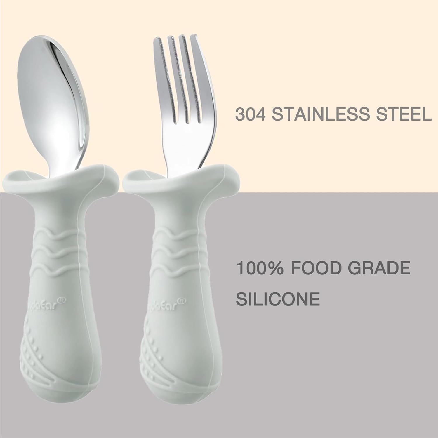 PandaEar Baby Toddler Flatware Set