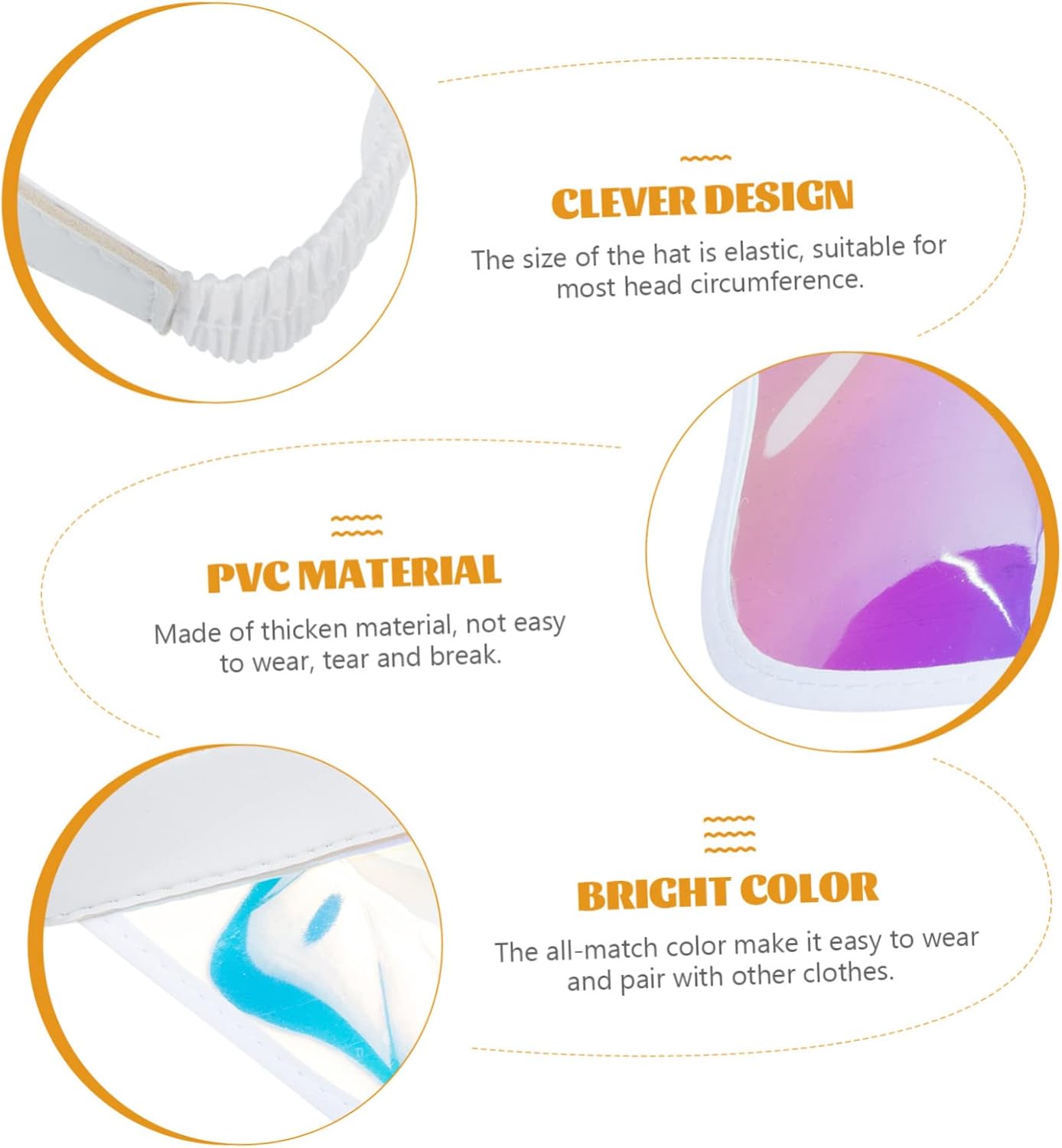 Valiclud Dual Purpose Straw Visor Hat for Women