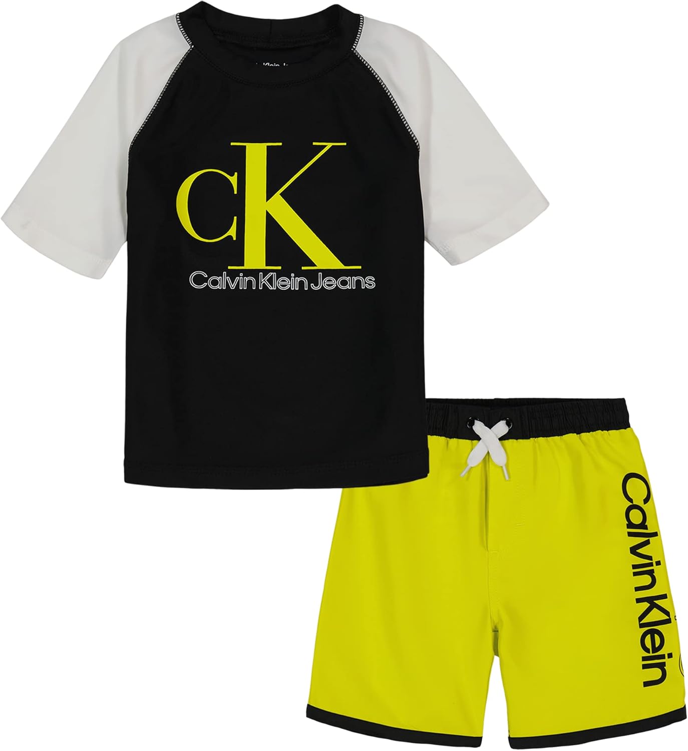 Calvin Klein Boys 2-Piece Swim Shorts Set Stylish and Comfortable