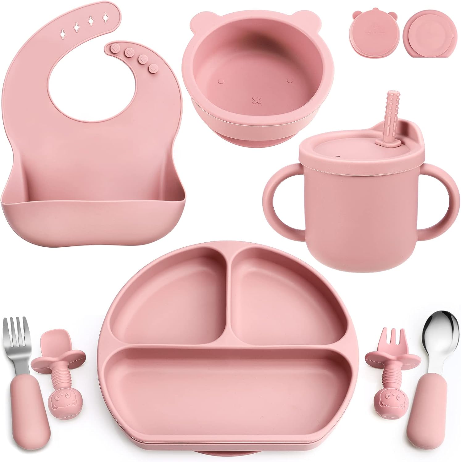 Silicone Baby Feeding Set