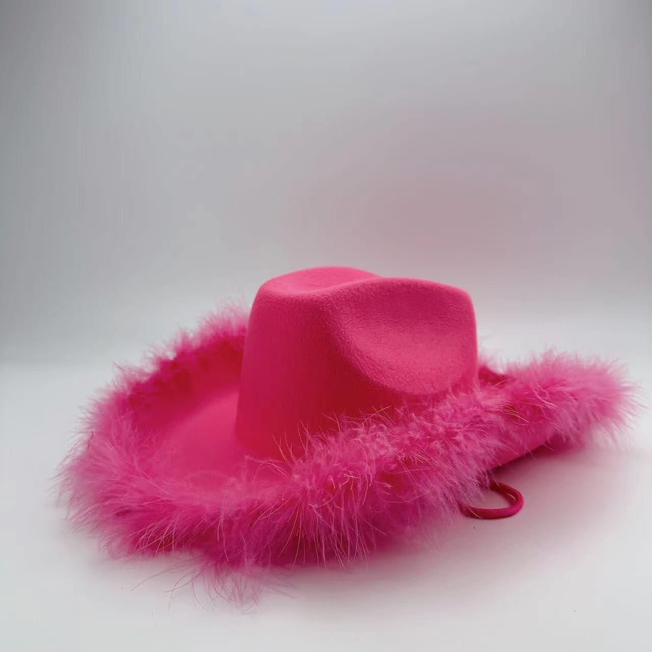 4Es Novelty Party Cowboy Hat Set with Heart Sunglasses