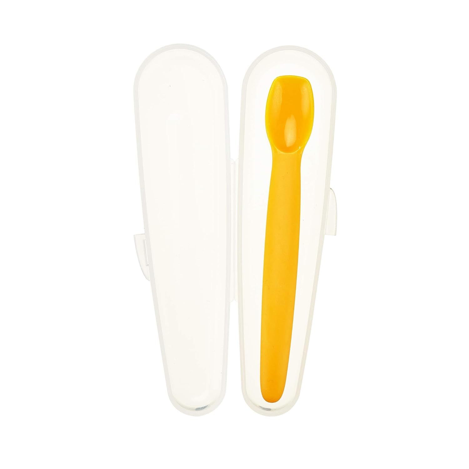 Innobaby Silicone Baby Scoop with Carry Case Mango