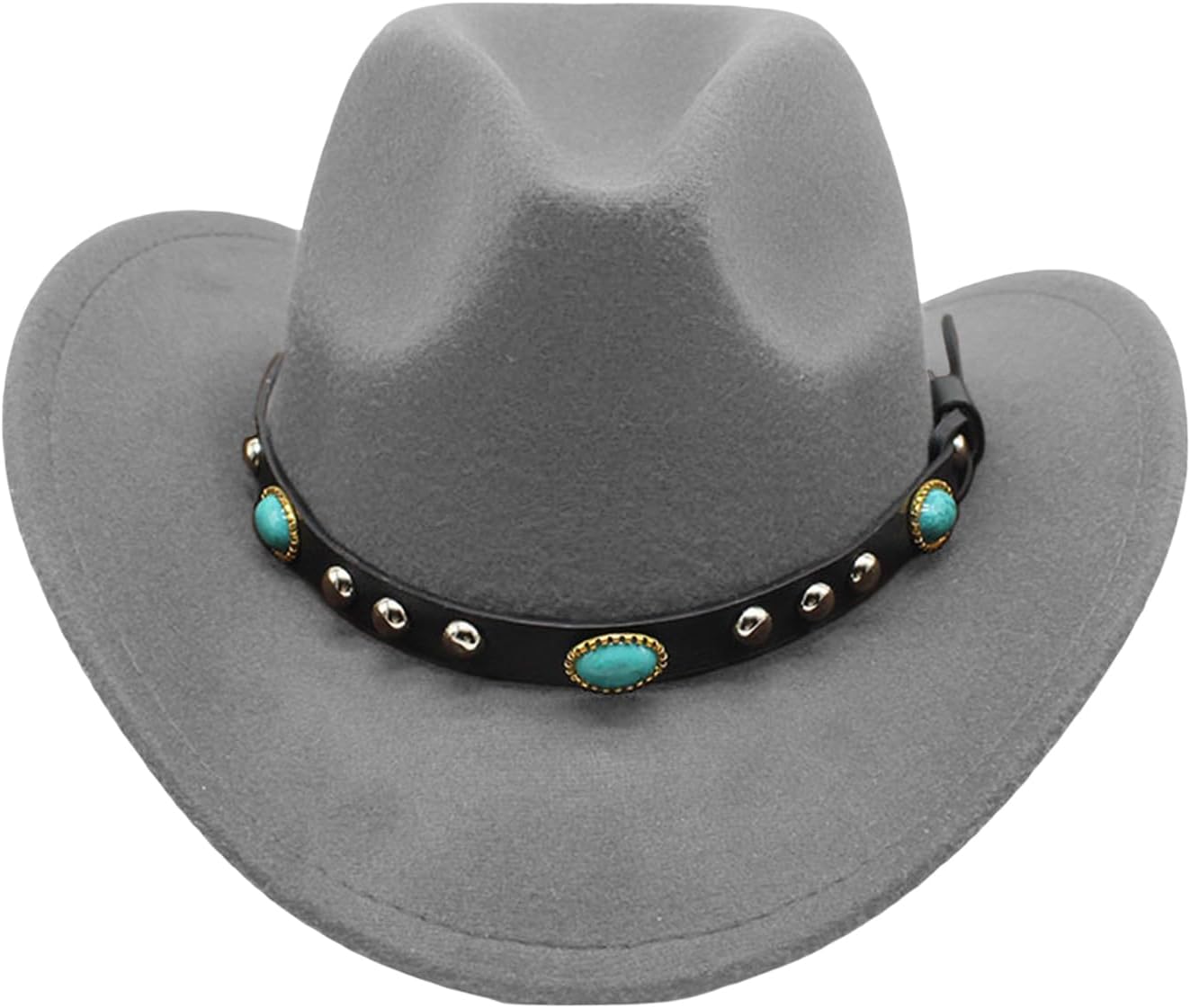 Vintage Emerald Tweed Cowgirl Hat