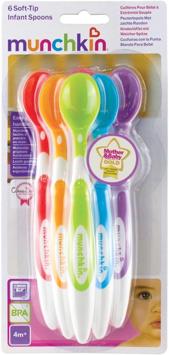 Munchkin Soft Tip infant spoons set