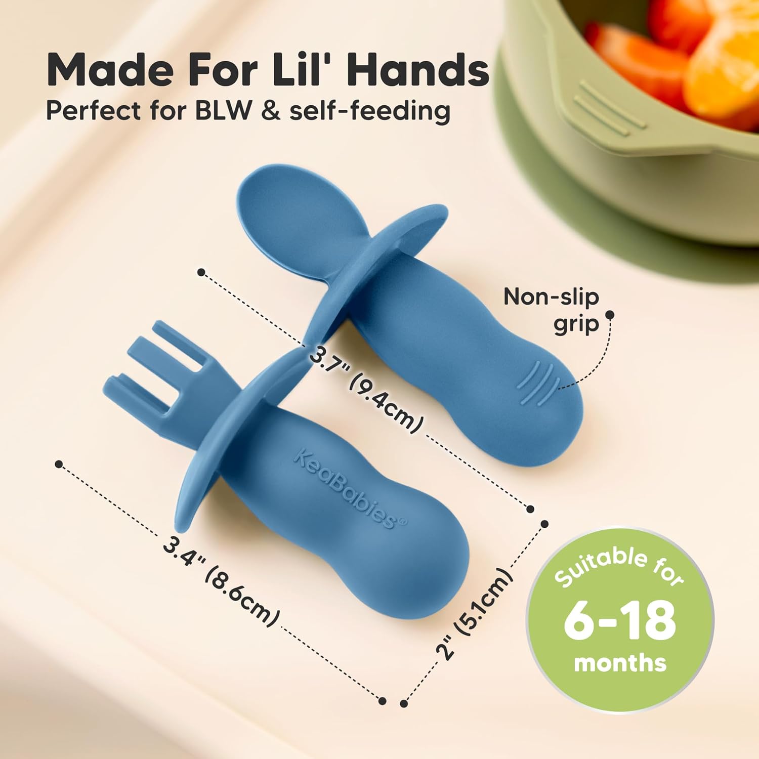 Perfect for self-feeding babies