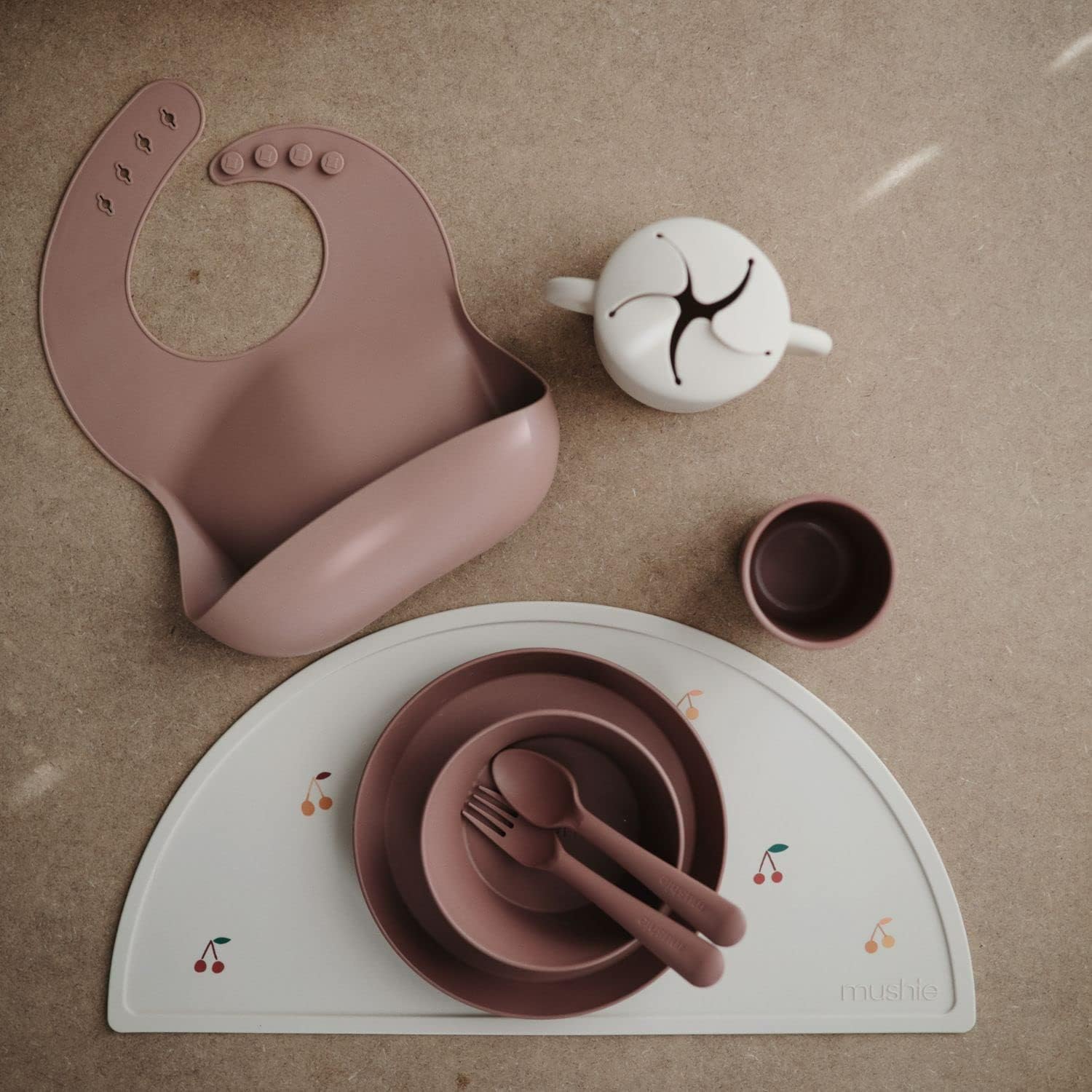 Mushie Flatware Set for Kids