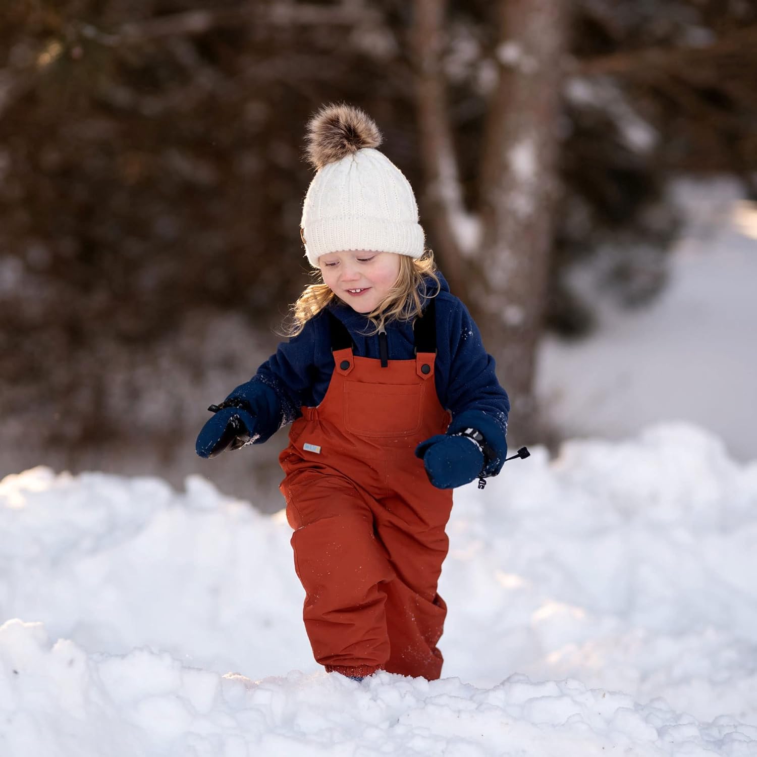 JAN JUL Waterproof Bib Pants for Kids
