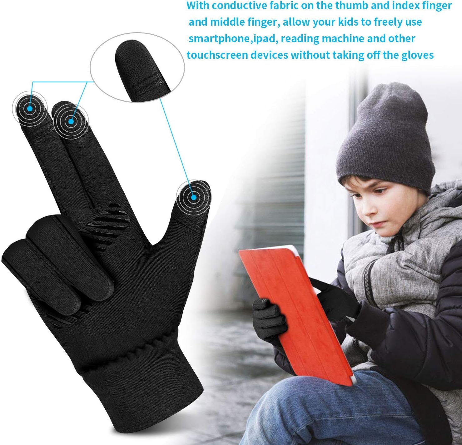 warmth for kids Gloves