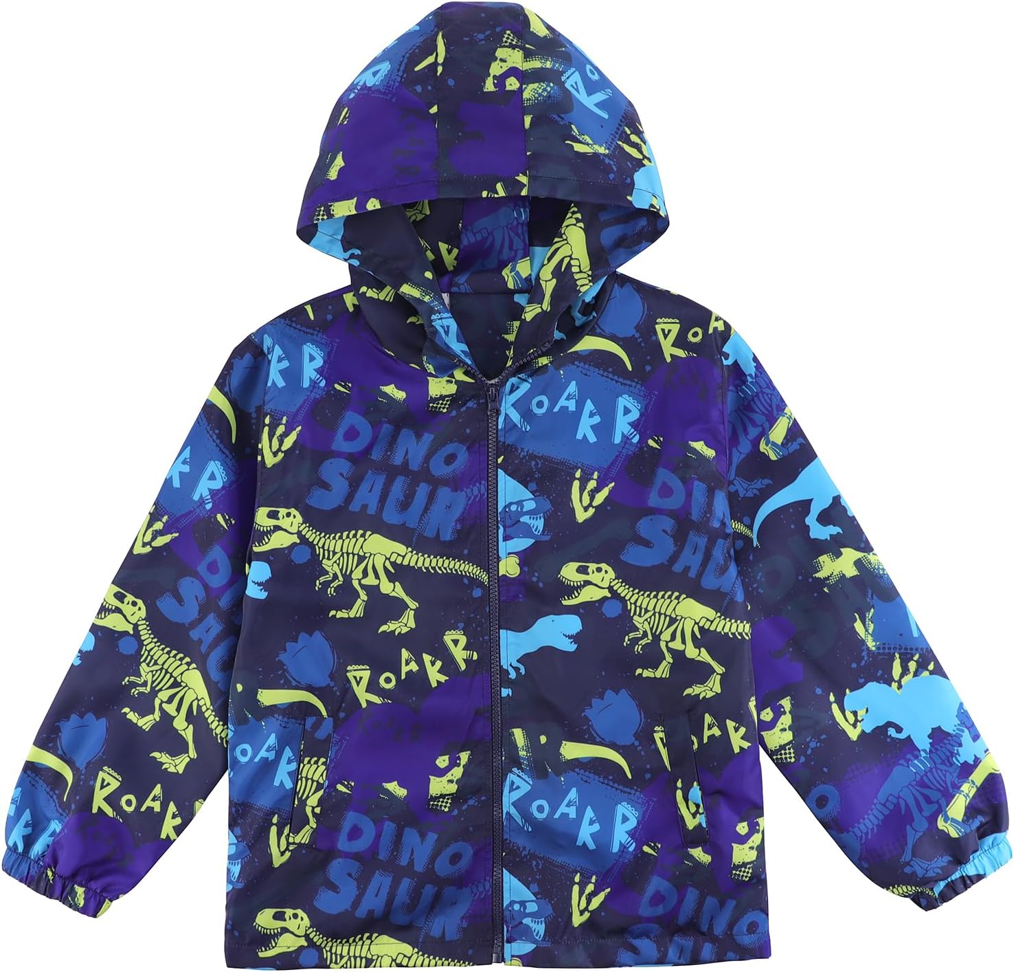 Estamico Boys Windproof Jacket - Waterproof Outwear for Kids