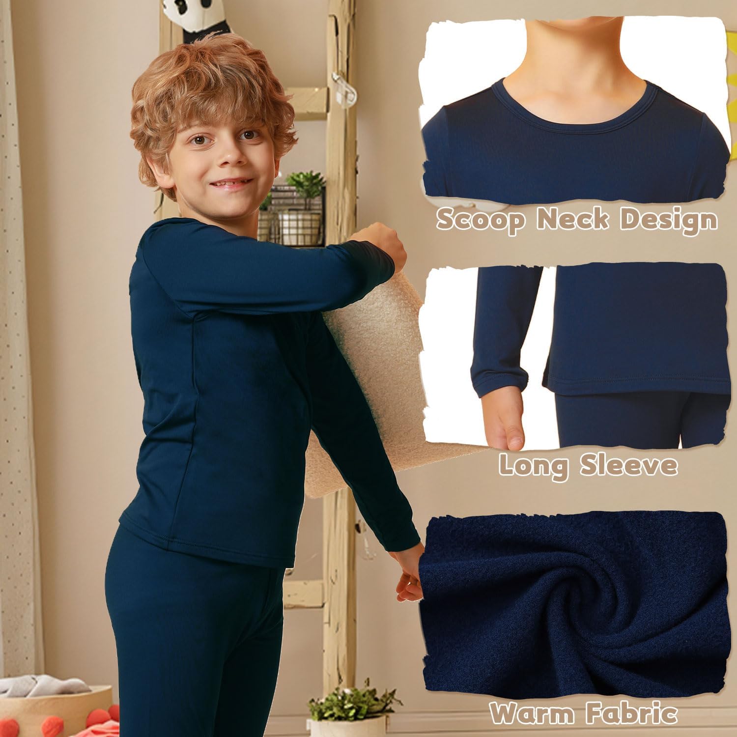 HODOSPORTS Thermal Top for Boys