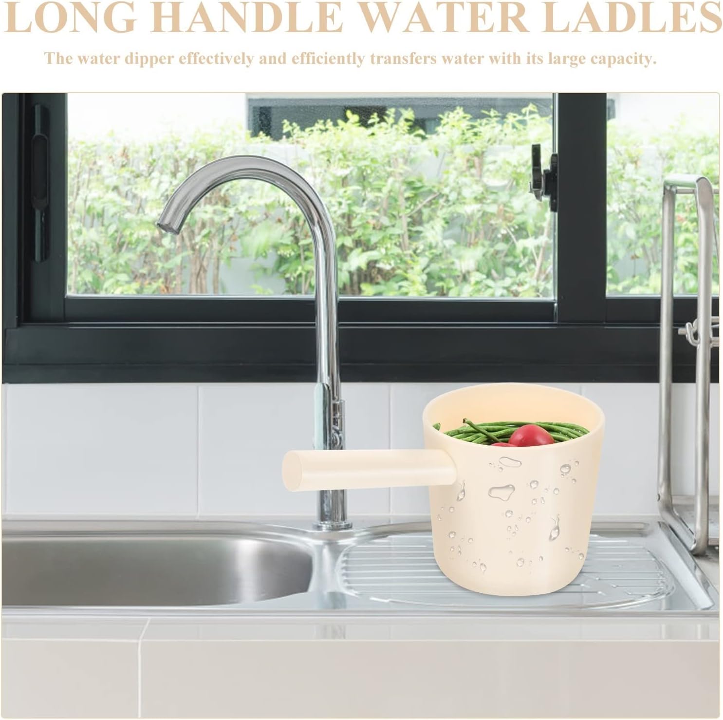 Water Scoop for Bath Kitchen Garden and Shampoo Use
