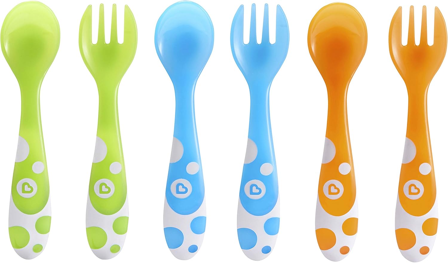 Munchkin Multi Toddler Forks and Spoons 6 Pack