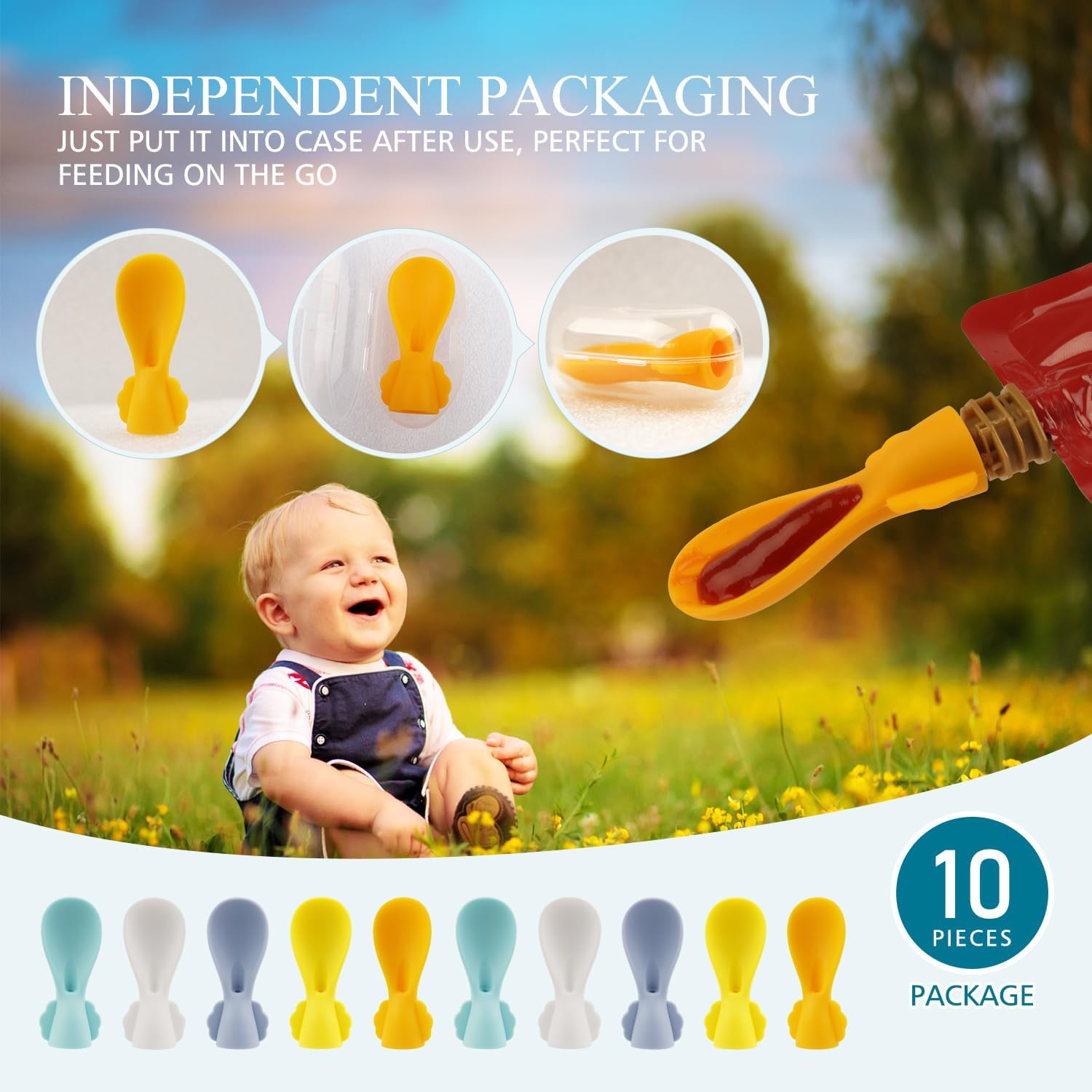 Perfect Baby Spoon Safety Gift Set for Anytime Meals