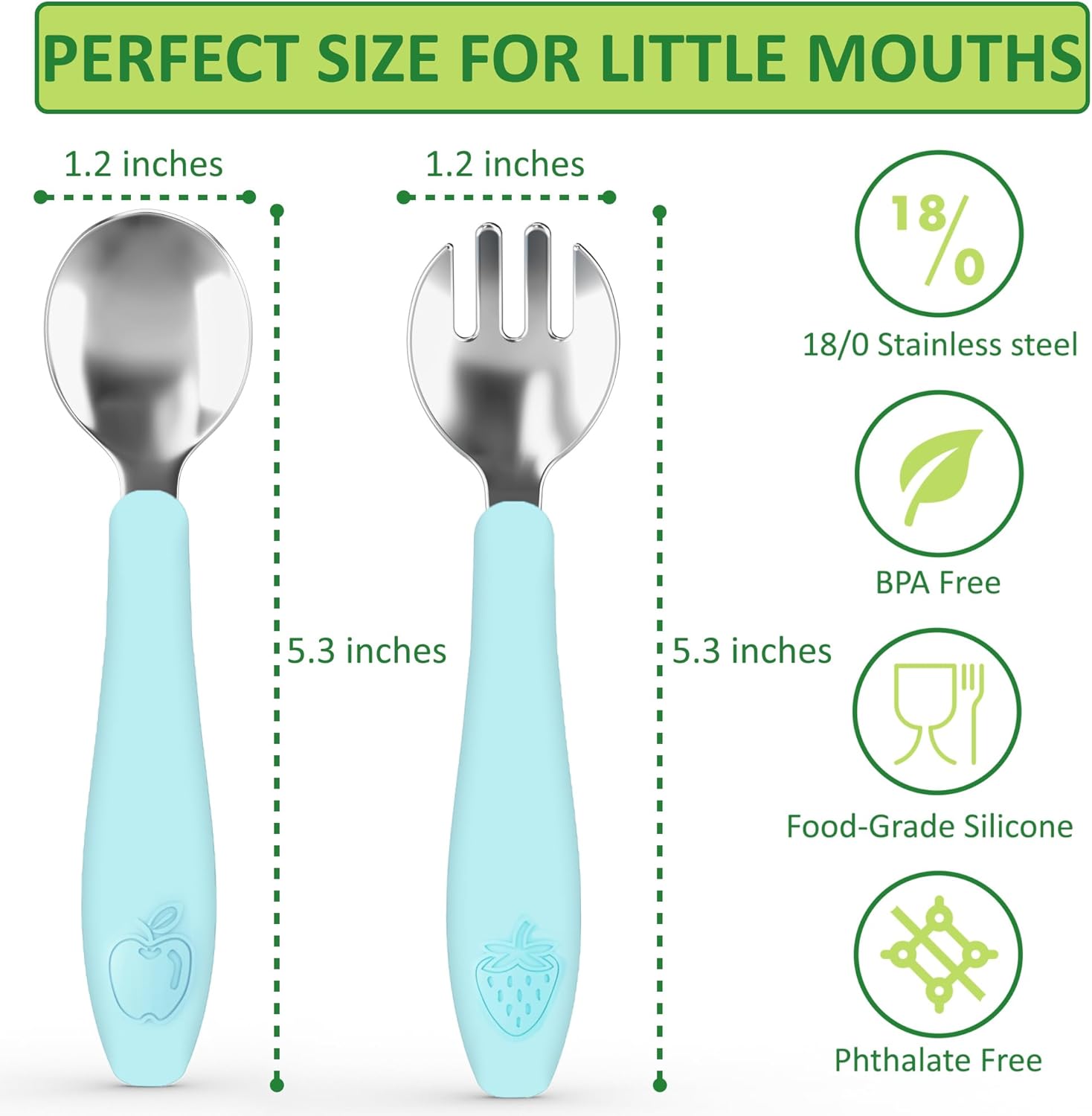 CHILLOUT LIFE Toddler Utensils