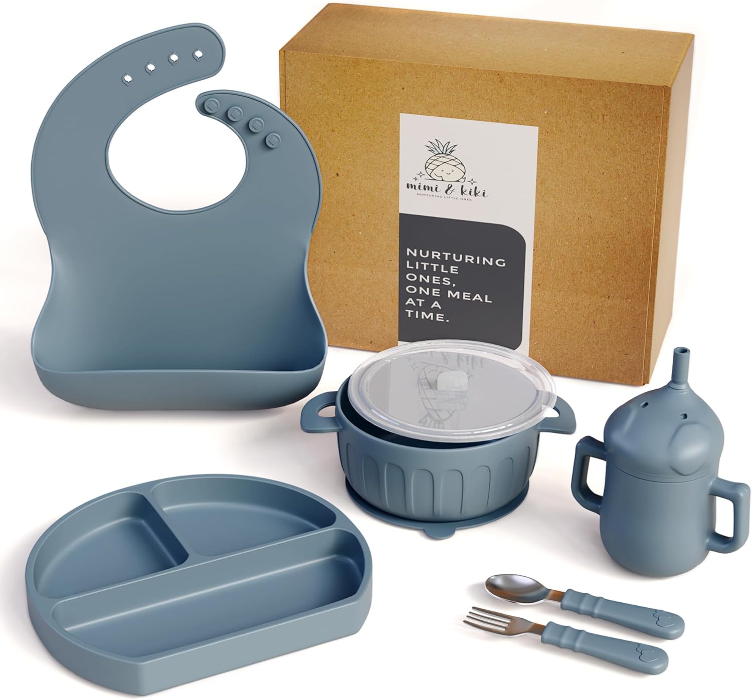 Mimi Kikis BPA-Free Baby Feeding Set for Weaning