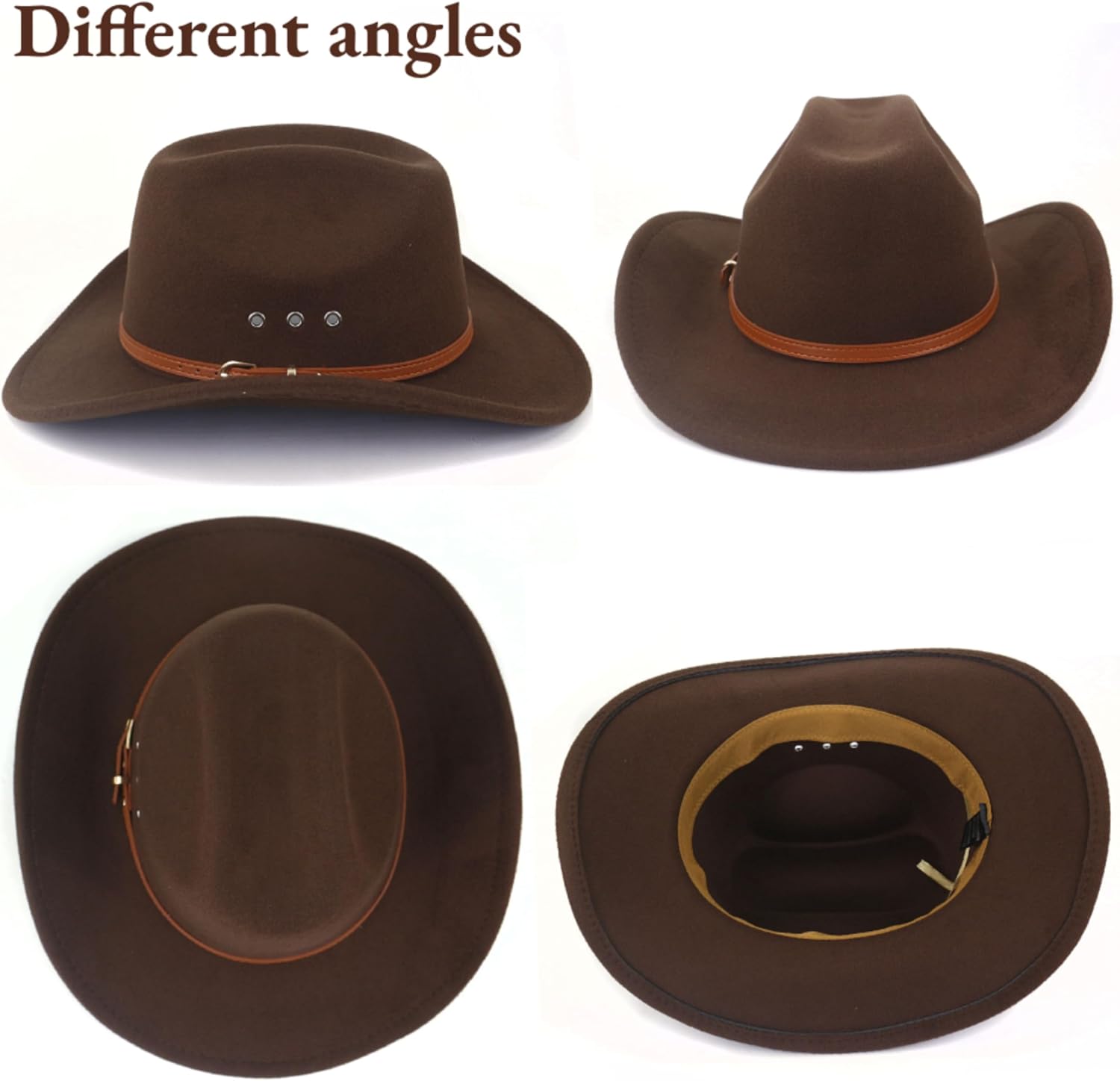 LIDHAY Cowboy Hat for Women and Men