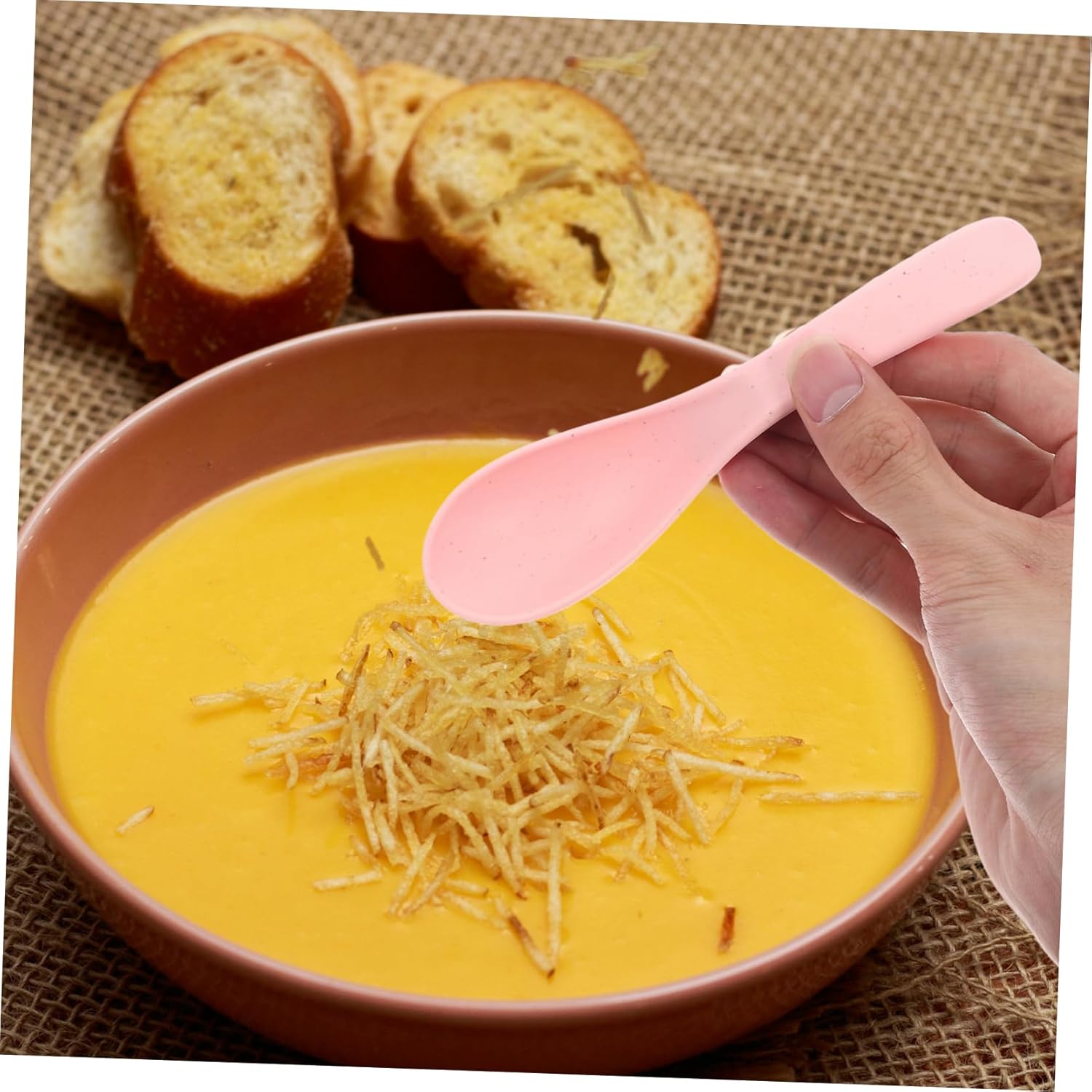 Ergonomic Lightweight Reusable Spoons for Babies and Kids