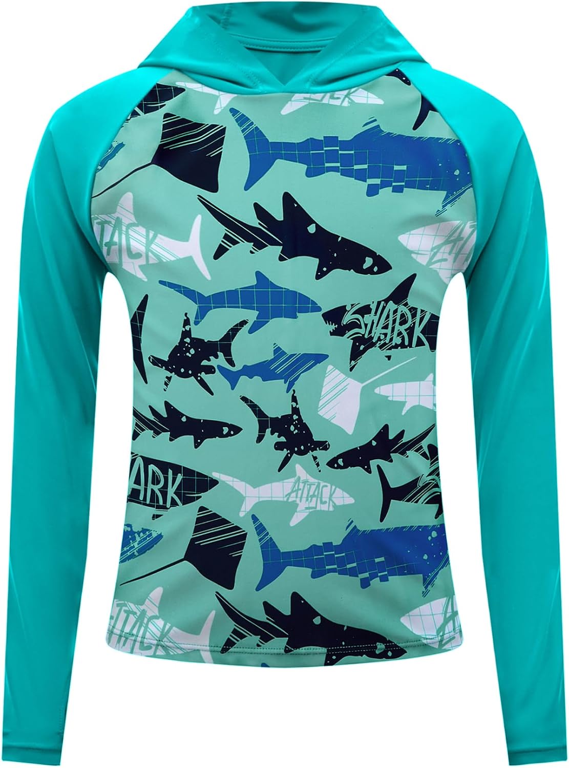 American Trends Boys Rash Guard Swim Shirt UPF 50