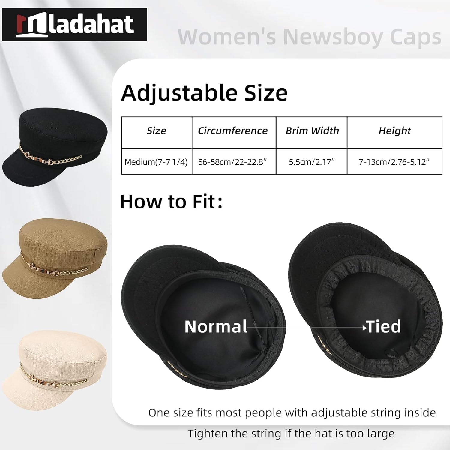 Trendy Womens Newsboy Hats Youll Love Adjustable Breathable
