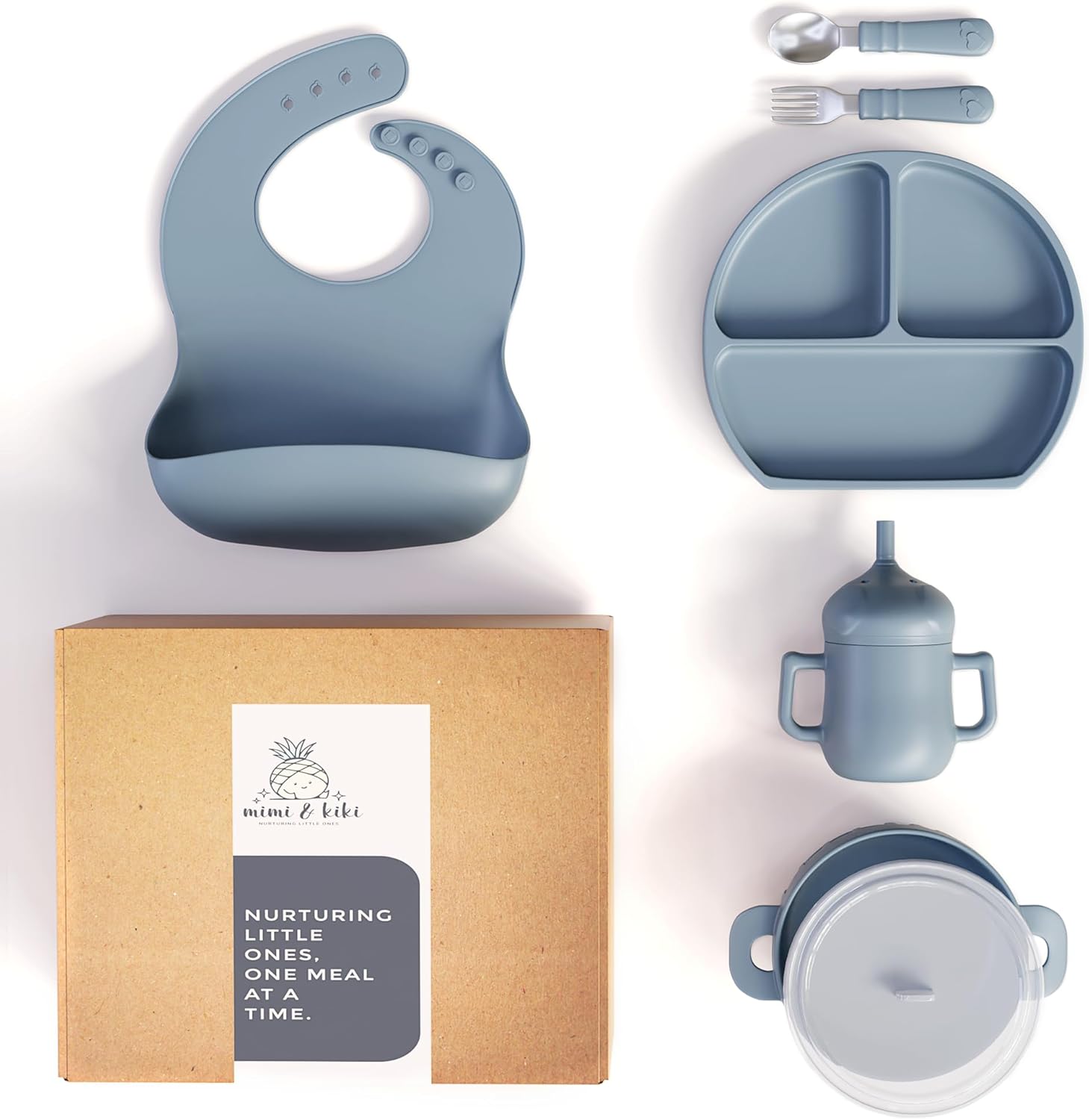 Mimi Kikis BPA-Free Baby Feeding Set for Weaning