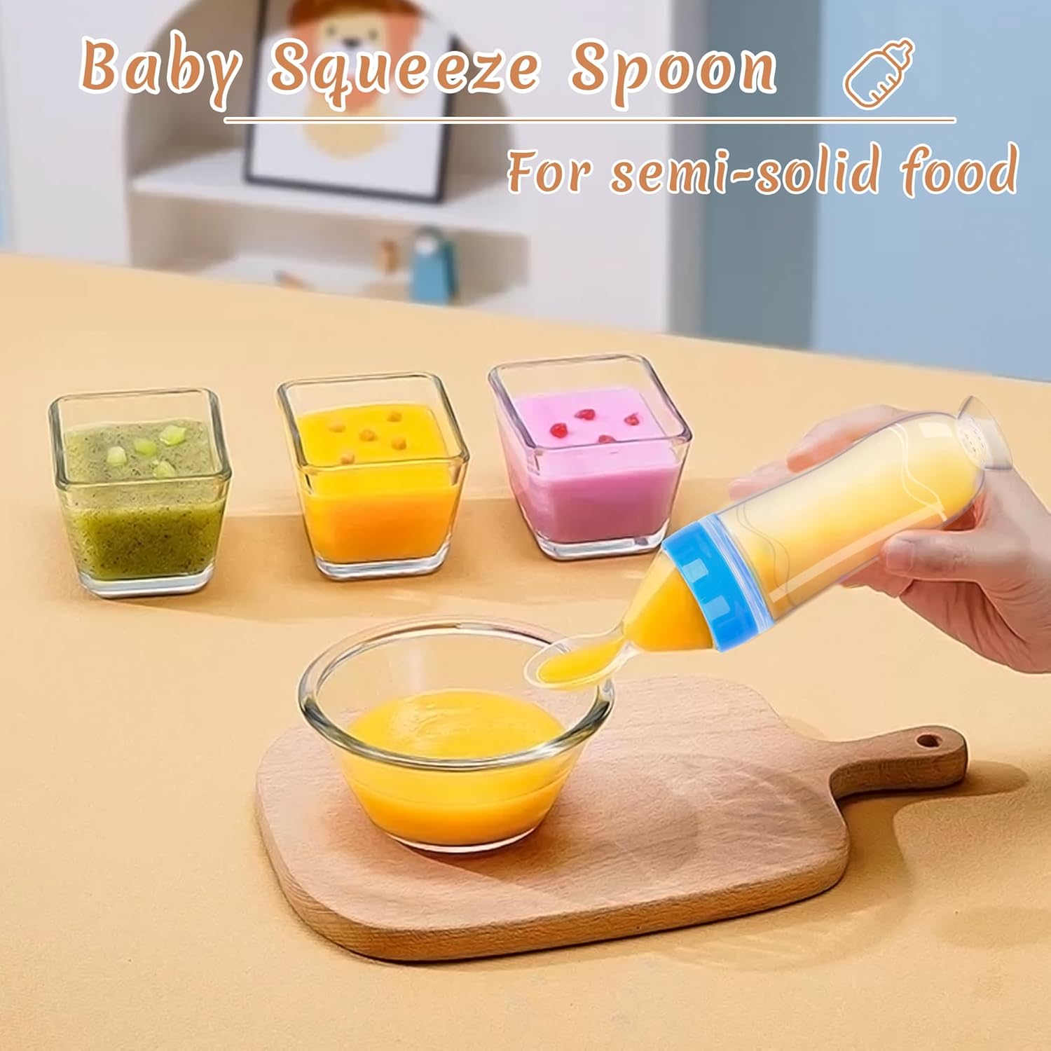 4-Pack Baby Food Feeder