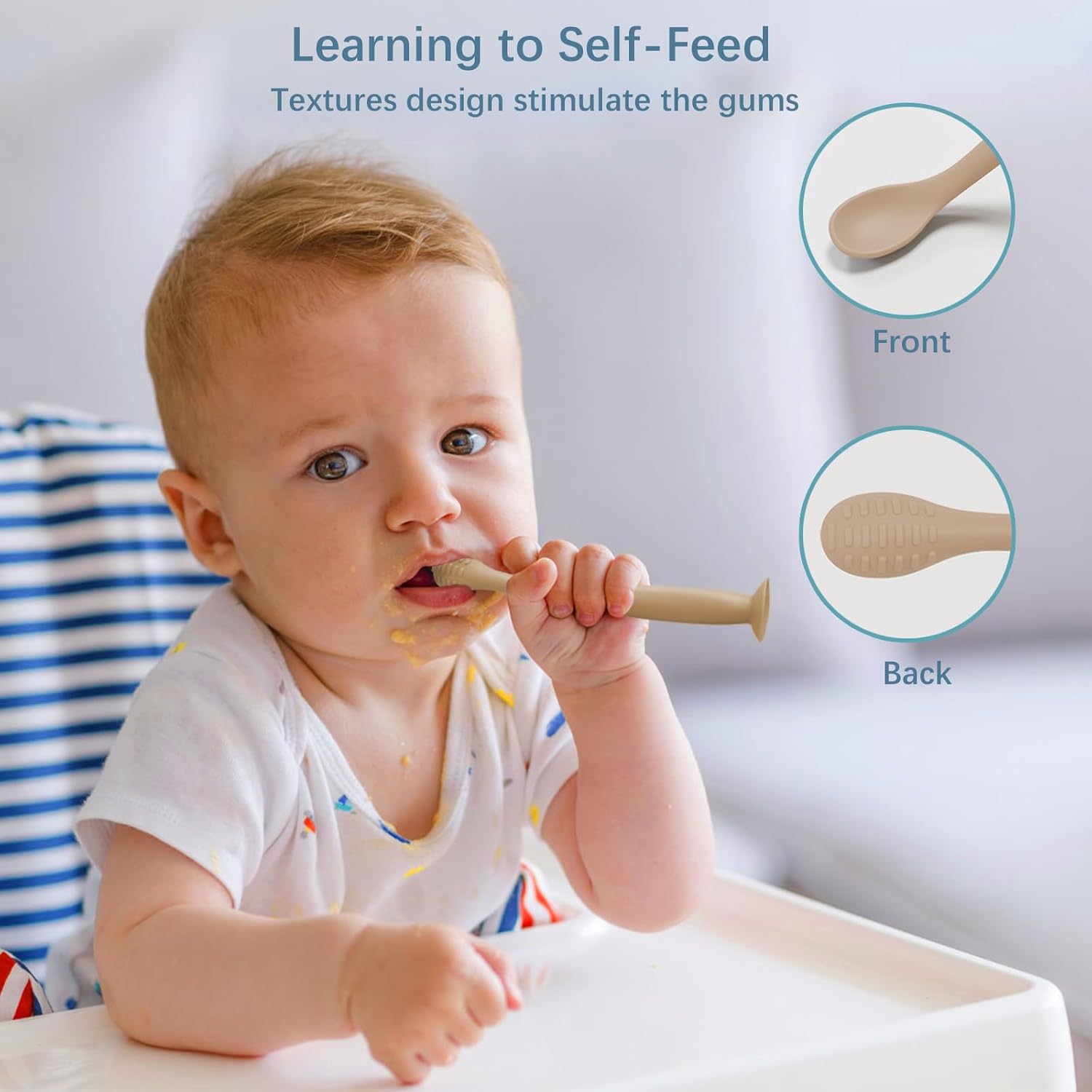 Perfect Silicone Baby Spoons